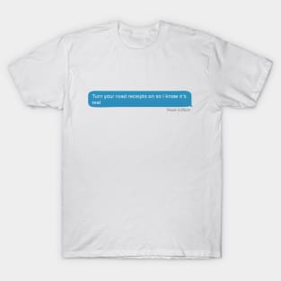 Read Receipts T-Shirt